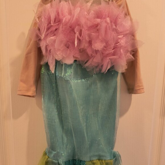 Mermaid Costume with Starfish Headpiece Size 2-4T - Picture 3 of 11